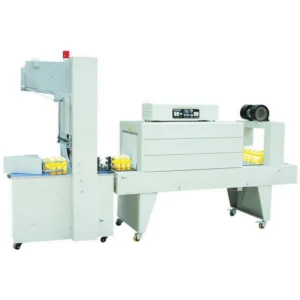 BZJ5038B Semi-Automatic Sleeve Wrapper and BSE5038 PE Shrink Tunnel Packaging Machine