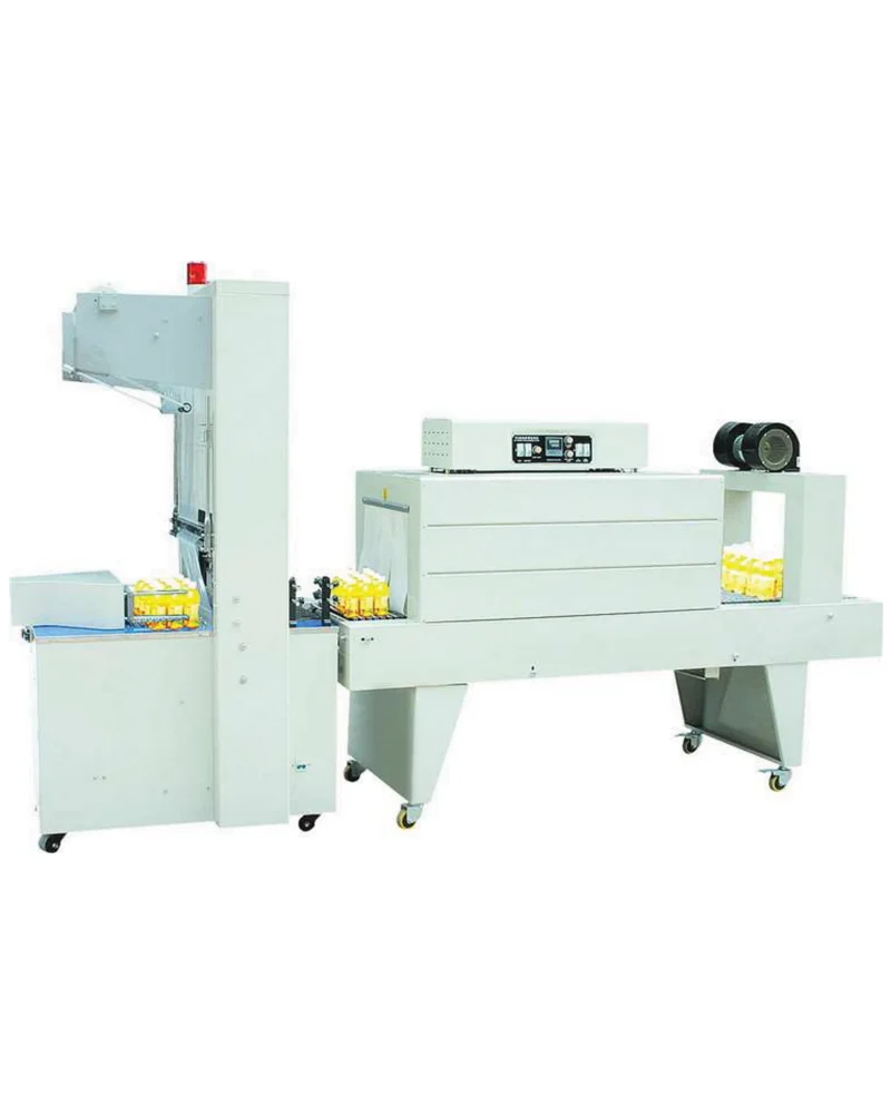 BZJ5038B Semi-Automatic Sleeve Wrapper and BSE5038 PE Shrink Tunnel Packaging Machine