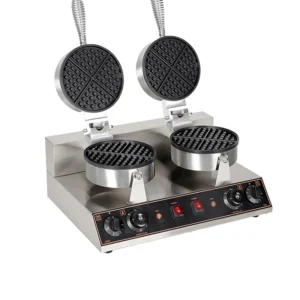 Electric Waffle Maker Double Plate