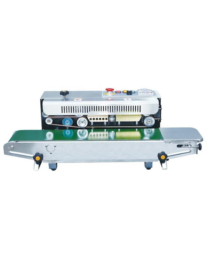 FR900 Horizontal and Vertical Continuous Band Sealer, Multi-Purpose Film Bag Sealing Machine