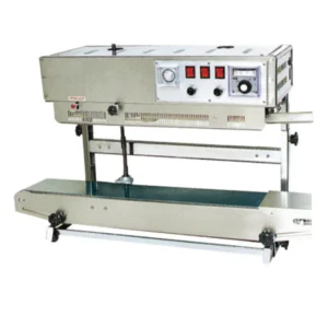 FRM1000 Solid-Ink Coding Continuous Band Sealer For Food Packaging