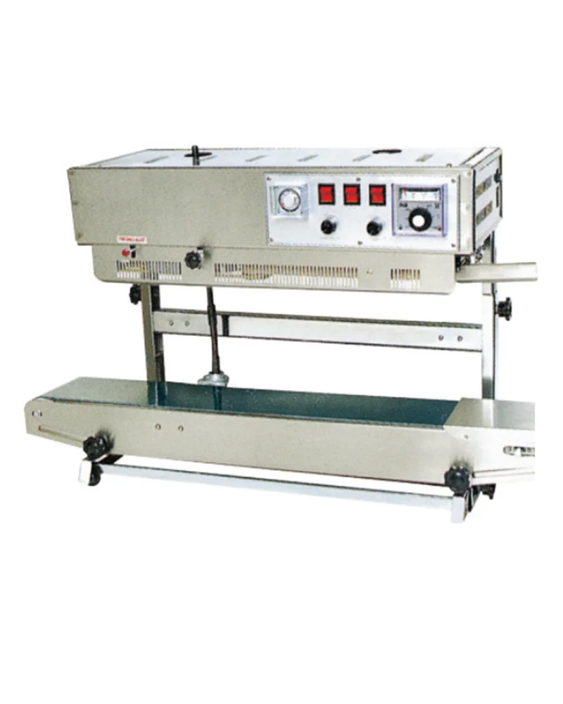 FRM1000 Solid-Ink Coding Continuous Band Sealer For Food Packaging