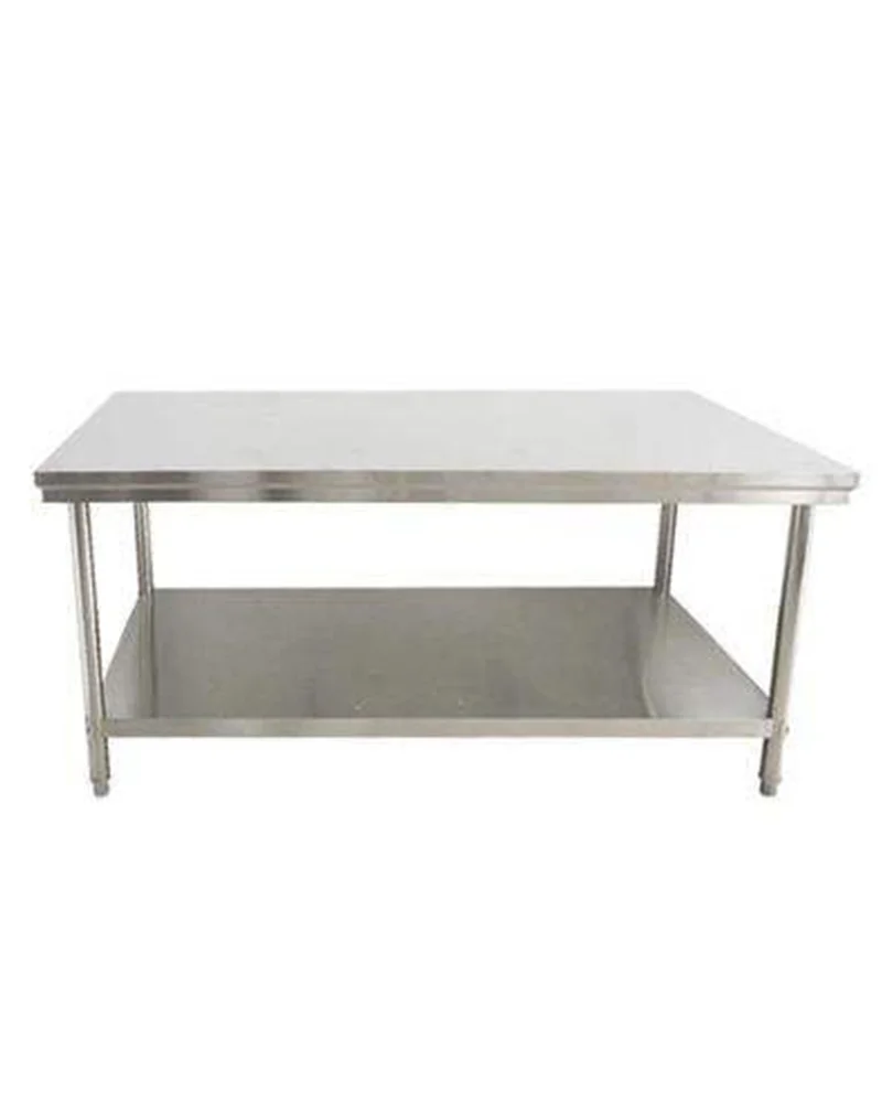 Stainless Steel Work Table without Backsplash - Lagos Nigeria